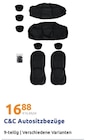 Autositzbezüge von C&C für 16,88 € bei Action im Angebot Autositzbezüge von C&C im aktuellen Action Prospekt