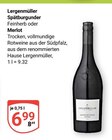 Spätburgunder Feinherb Angebote von Lergenmüller bei GLOBUS Altenburg für 6,99 €