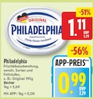 Frischkäsezubereitung bei nah und gut im Prospekt "" für 0,99 €