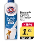 Vollmilch 3,8 % Fett oder Kakao von Bärenmarke im aktuellen Netto mit dem Scottie Prospekt