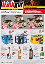 Der aktuelle Trinkgut Prospekt: Münchens Getränkemarkt!