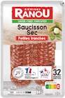 Saucisson Sec 32 Petites Tranches - MONIQUE RANOU dans le catalogue Intermarché
