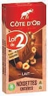 Chocolat - COTE D'OR en promo chez Super U Chocolat - COTE D'OR dans le catalogue Super U