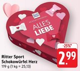 Aktuelles Schokowürfel Herz Angebot bei EDEKA in Freiburg (Breisgau) ab 2,99 €