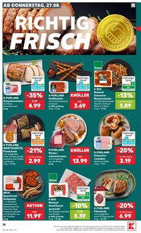 Steak im aktuellen Kaufland Prospekt (Jena) Steak im Kaufland Prospekt "Hier bin ich richtig" mit 71 Seiten (Jena)