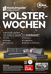 Wohn Schick Prospekt für Hechingen: "POLSTERWOCHEN", 4 Seiten, 21.10.2024 - 31.12.2024