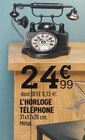 L’HORLOGE TÉLÉPHONE à Centrakor dans Montbert