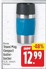 Travel Mug Compact Isolierbecher von Emsa für 12,99 € bei E center im Angebot Travel Mug Compact Isolierbecher von Emsa im aktuellen E center Prospekt
