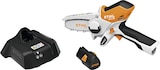 STIHL Akku-Astsäge "GTA 26", Schienenlänge 10 cm, mit Akku und Ladegerät, GA01 011 6910 bei BayWa AG im Prospekt "" für 149,00 €