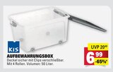 Aufbewahrungsbox im Angebot bei Marktkauf in Ulm Aufbewahrungsbox Angebote von KIS bei Marktkauf Ulm für 6,99 €
