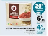 Haché pur boeuf viande bovine surgelé - U dans le catalogue U Express