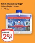 Maschinenpfleger Original im Angebot bei GLOBUS in Hoyerswerda Maschinenpfleger Original Angebote von Finish bei GLOBUS Hoyerswerda für 2,00 €