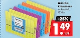 Wäscheklammern für 1,49 € bei Mäc-Geiz im Angebot Wäscheklammern im aktuellen Mäc-Geiz Prospekt