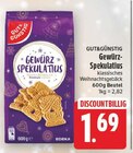 Gewürz-Spekulatius von GUT&GÜNSTIG für 1,69 € bei E center im Angebot Gewürz-Spekulatius von GUT&GÜNSTIG im aktuellen E center Prospekt