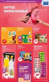 Krombacher im Trink und Spare Prospekt "Aktuelle Angebote" mit 10 Seiten (Kaarst)