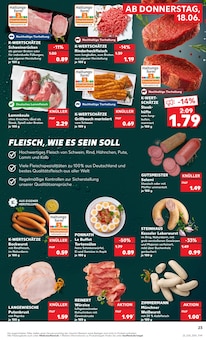 Lamm im aktuellen Kaufland Prospekt (Halle (Saale)) Lamm im Kaufland Prospekt "Hier bin ich richtig" mit 65 Seiten (Halle (Saale))