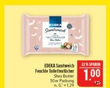 Samtweich Feuchte Toilettentücher Angebote von EDEKA bei Marktkauf Leipzig für 1,00 €