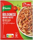 Fix Bolognese Unsere Beste! von Knorr im aktuellen REWE Prospekt