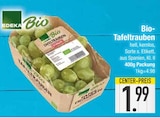 Bio-Tafeltrauben von EDEKA Bio im aktuellen EDEKA Prospekt für 1,99 €