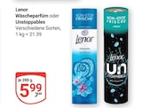 Wäscheparfüm im Angebot bei GLOBUS in Kaiserslautern Wäscheparfüm Angebote von Lenor bei GLOBUS Kaiserslautern für 5,99 €