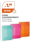 ECKSPANNERMAPPE im Müller Prospekt ECKSPANNERMAPPE von HERMA im aktuellen Müller Prospekt für 1,99 €