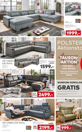 Sofa im porta Möbel Prospekt in Hilden Aktueller porta Möbel Prospekt mit Sofa, "Polster Aktionstage", Seite 2