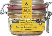 Foie gras de canard entier du Sud-Ouest - Géant Casino à Toulouse Foie gras de canard entier du Sud-Ouest en promo chez Géant Casino Toulouse à 9,50 €