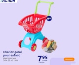 Chariot garni pour enfant dans le catalogue Action