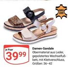 Damen-Sandale Angebote bei GLOBUS Trier für 39,99 €