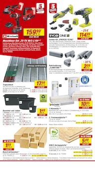 Bohrmaschine im toom Baumarkt Prospekt "Respekt, wer's selber macht." mit 10 Seiten (Osnabrück)