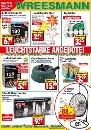 Wreesmann Prospekt "Aktuelle Angebote", 24 Seiten, 11.12.2023 - 11.12.2023 Aktueller Wreesmann Prospekt, "Aktuelle Angebote", mit Angeboten der Woche, gültig von 11.12.2023 bis 11.12.2023