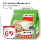 GLOBUS Weiterstadt - Original Katzenstreu Angebot im Prospekt Original Katzenstreu bei GLOBUS im Weiterstadt Prospekt für 6,99 €