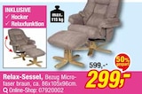 Aktuelles Relax-Sessel Angebot bei Opti-Megastore in Karlsruhe ab 299,00 €