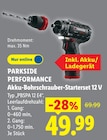 Aktuelles Akku-Bohrschrauber-Startersset 12 V Angebot bei Lidl in Braunschweig ab 49,99 €