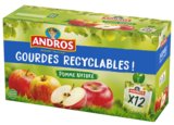 Gourdes compotes pomme nature - ANDROS dans le catalogue B&M
