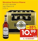Aktuelles Premium Pilsener Angebot bei Netto Marken-Discount in Schonungen ab 10,99 €