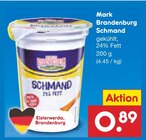 Schmand Angebote von Mark Brandenburg bei Netto Marken-Discount Stralsund für 0,89 €