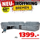 Seats and Sofas Remscheid - Arctic Ecksofa Angebot im Prospekt Arctic Ecksofa bei Seats and Sofas im Remscheid Prospekt für 1.399,00 €