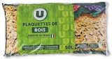 Plaquettes de bois - U en promo chez Hyper U Reims à 14,98 €