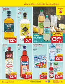 Gin im Netto Marken-Discount Prospekt "Aktuelle Angebote" mit 56 Seiten (Jena)