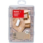 FISCHER Dübel-Box, Kunststoff - grau Angebote von FISCHER bei Hagebaumarkt Freiburg für 26,99 €