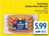 diska Oschatz - Delikatess Wiener Würstchen Angebot im Prospekt Delikatess Wiener Würstchen bei diska im Oschatz Prospekt für 5,99 €