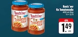 fix Tomatensoße bei EDEKA im Sayda Prospekt für 1,49 €