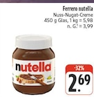nutella bei nah und gut im Prospekt "" für 2,69 €