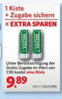 Aktuelle Bier Angebote bei Markant Nordwest in Löhne Aktuelles 1 Kiste + Zugabe sichern = EXTRA SPAREN Angebot bei Markant Nordwest in Löhne ab 9,89 €