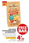 Raclette pasteurisé Lover - RichesMonts en promo chez Super U Amiens à 4,39 €