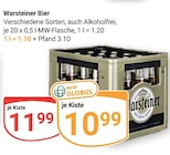 Bier im Angebot bei GLOBUS in Speyer Bier Angebote von Warsteiner bei GLOBUS Speyer für 10,99 €