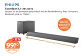 Soundbar 2.1 TAB5305/12 von Philips im aktuellen V-Markt Prospekt für 99,90 €