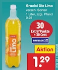 Die Limo im Netto Marken-Discount Prospekt Die Limo von Granini im aktuellen Netto Marken-Discount Prospekt für 1,29 €