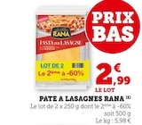 Pâte à Lasagnes - RANA en promo chez Bi1 Besançon à 2,99 €